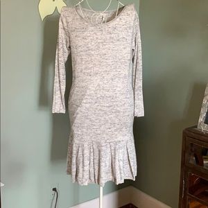EUC Joie ‘Tala’ Pleated French Terry Sweater Dress